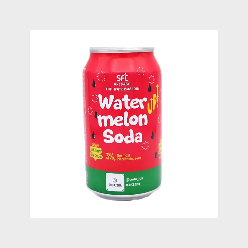 Samjin Sparkling Watermelon Soda  350mL