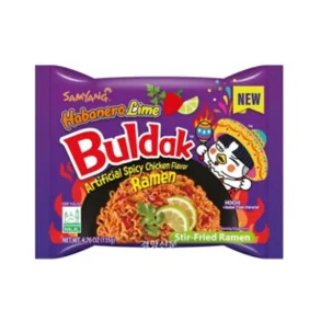 Samyang Buldak Hot Chicken Ramen Habanero Lime  135g