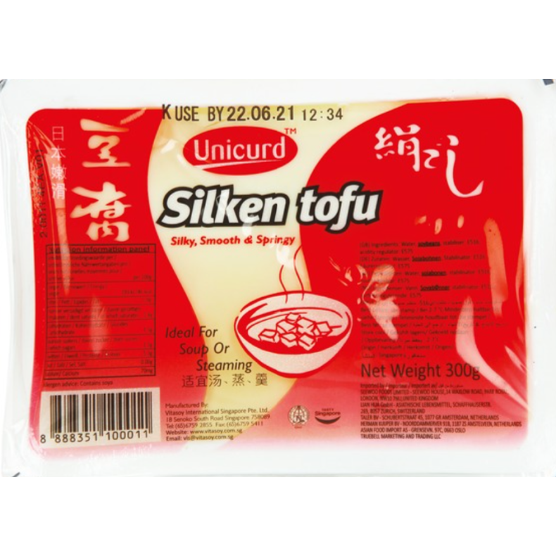 Unicurd Silken Tofu   300g