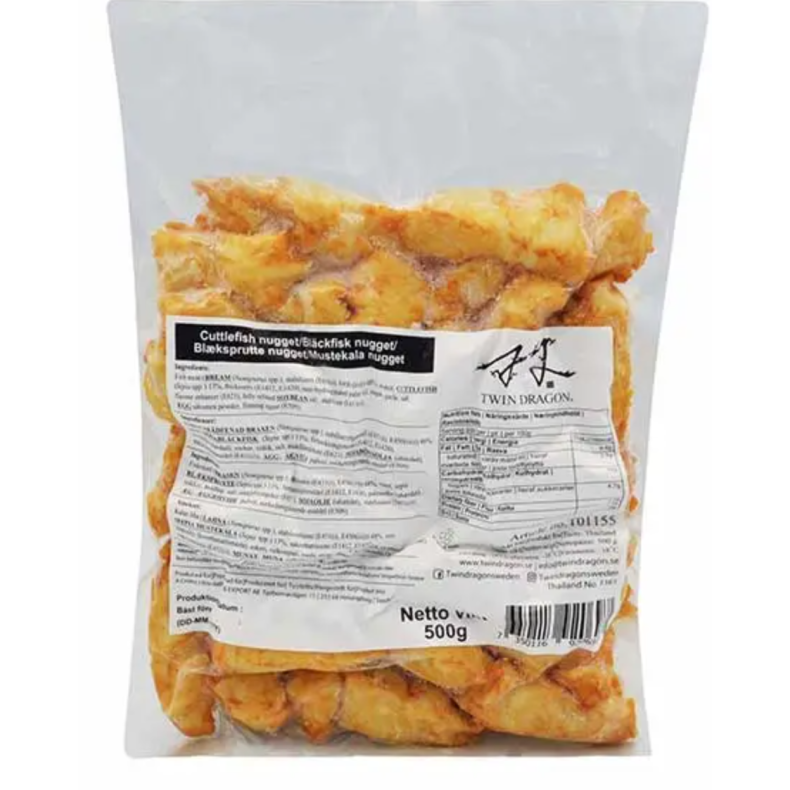 Twin dragon Cuttlefish Nugget  500g 