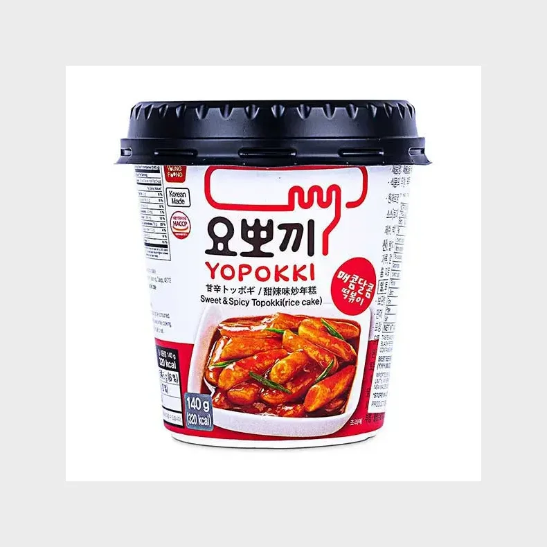 Yopokki Sweet &amp; Spicy Topokki Riskage  140g