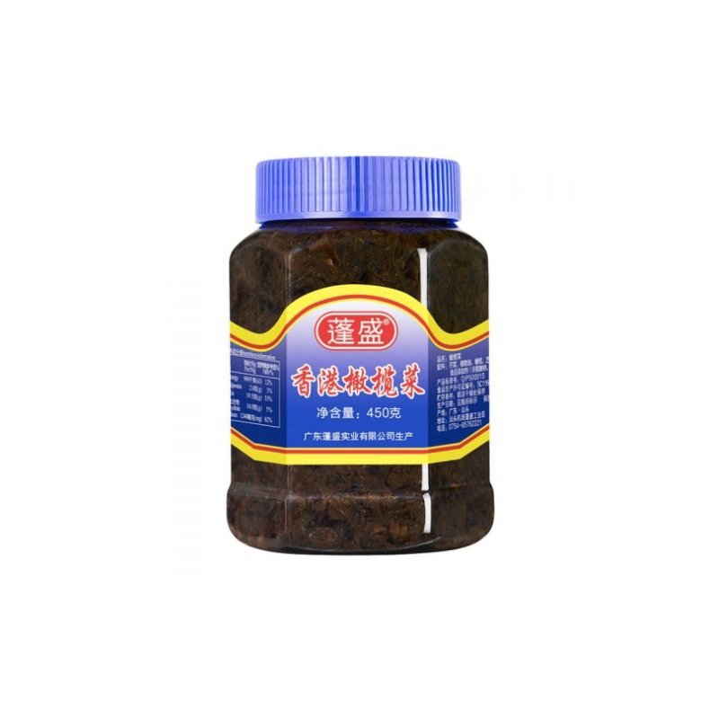 PENGSHENG Pickled mustard leaves with olives 450g