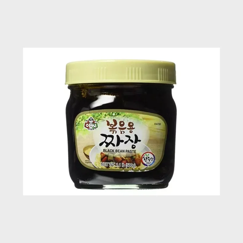 Black Bean Paste Jajangmyeon (gte Koreansk Sort bnnepasta) 500 g.