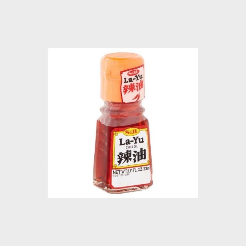 La-Yu Chili Olie m. Sesam 33ml S&B