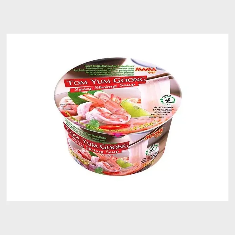 Mama Bowl Tom Yum Goong Rice Noodles 70 g.