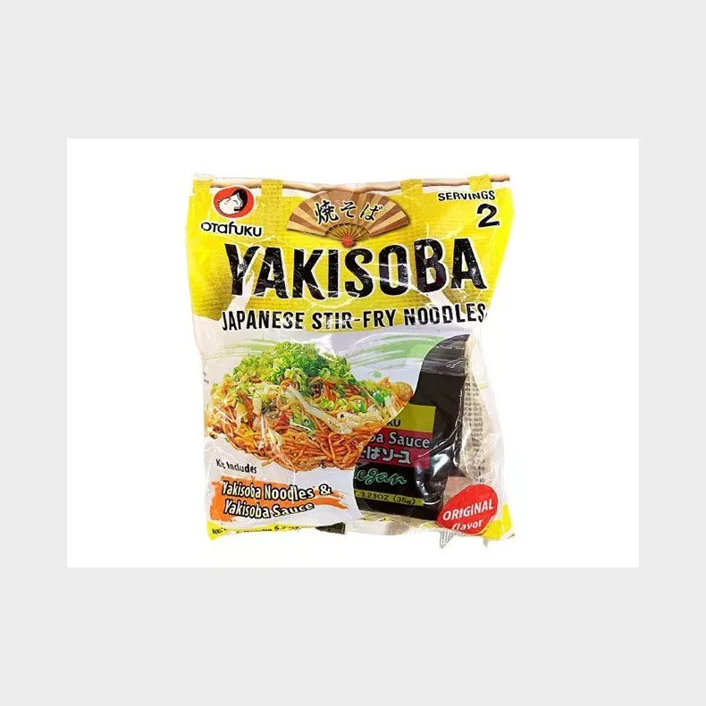 Yakisoba Japanese Stir-Fry Noodles 2 servinger 370 g.