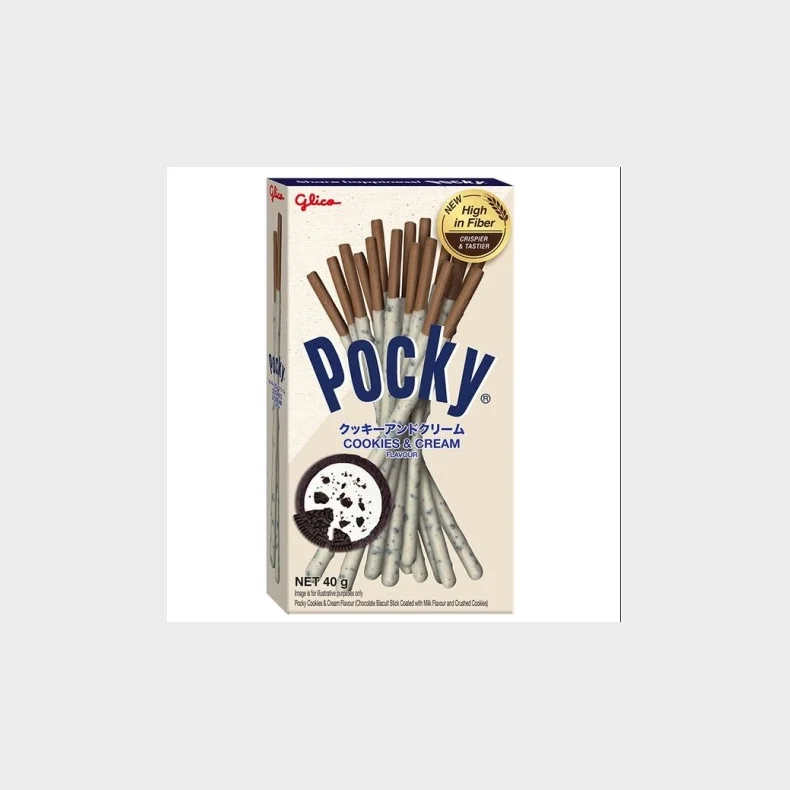 POCKY COOKIES &amp; CREAM 40g